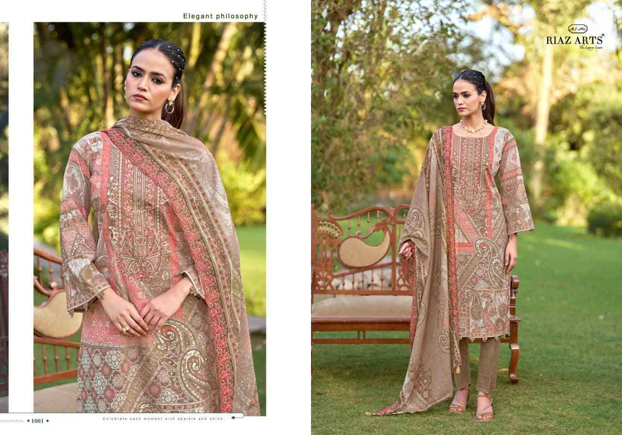 BIN SAEED FARMAISH.2 By RIAZ ARTS 1001 TO 1006 Series Beautiful Festive Suits Stylish Fancy Colorful Casual Wear & Ethnic Wear Cotton Cambric Lawn Print Dresses At Wholesale Price
